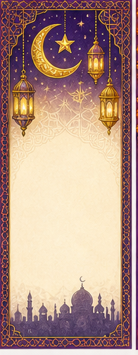 Eid thank-you card design